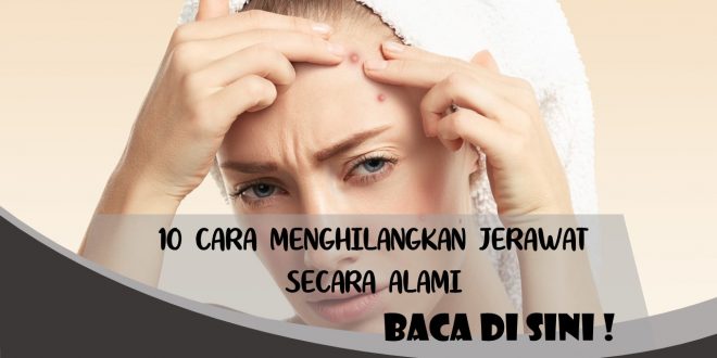 10 CARA MENGHILANGKAN JERAWAT SECARA ALAMI