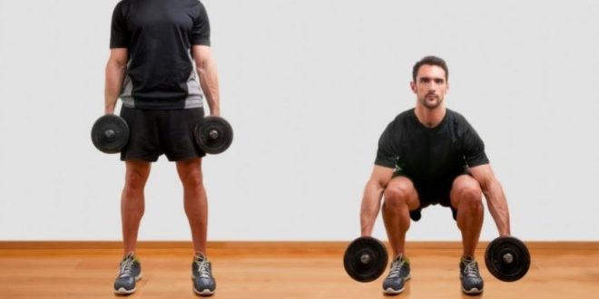 20-minute at home full-body dumbbell workout for over 50