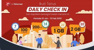 daily checkin telkomsel